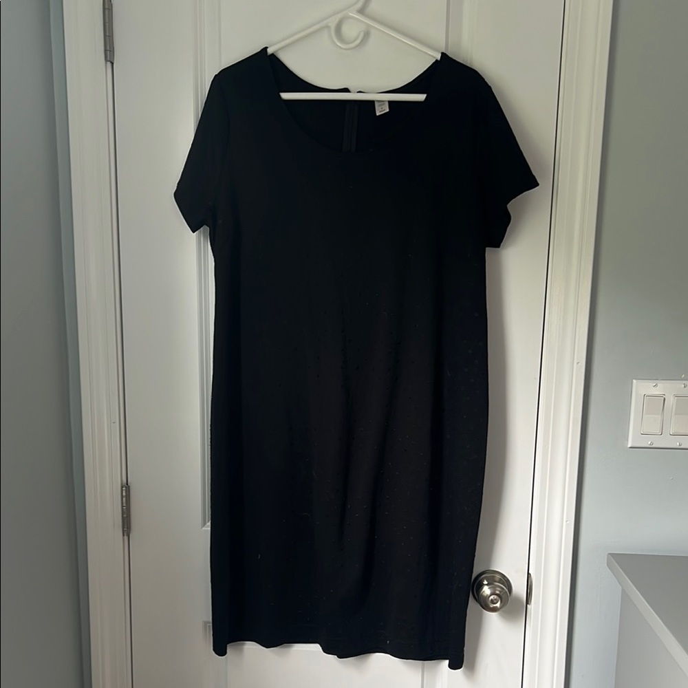Classic Maternity Black Dress